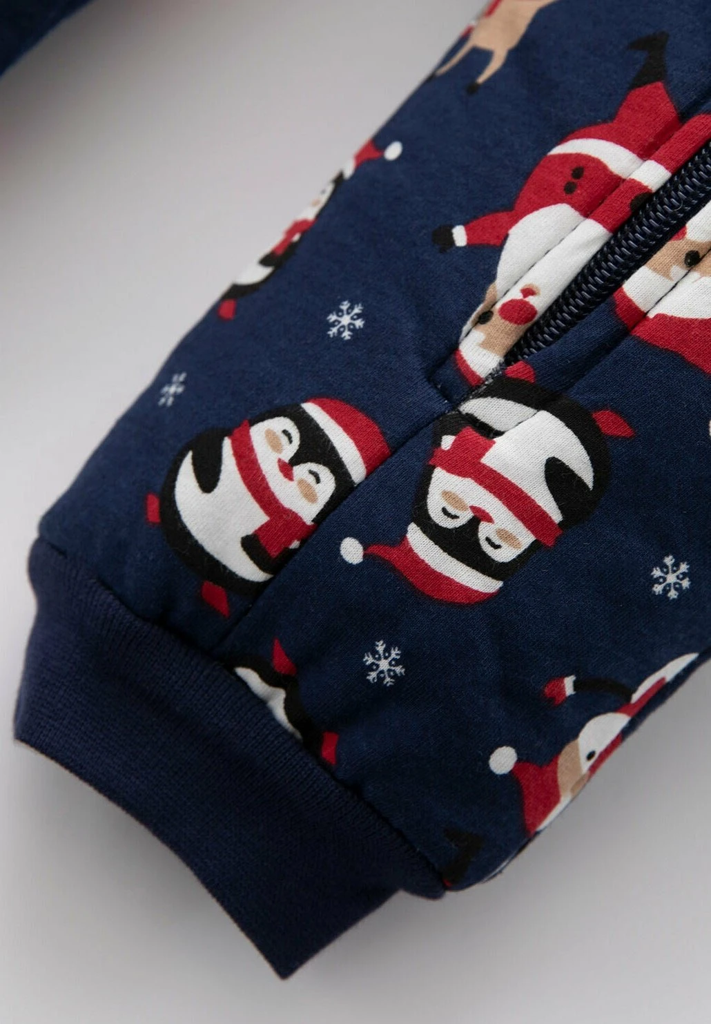 DeFacto One Piece Nightwear - Kruippakje - Blue 7 DeFacto One Piece Nightwear - Kruippakje - Blue - Afbeelding 5