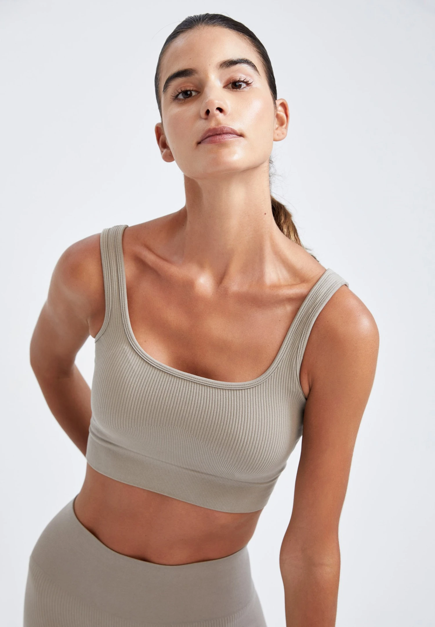 DeFacto Bustier - Beige 3 DeFacto Bustier - Beige