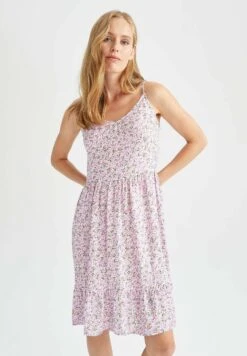 DeFacto 16 DeFacto Tiered- Jurk - Purple