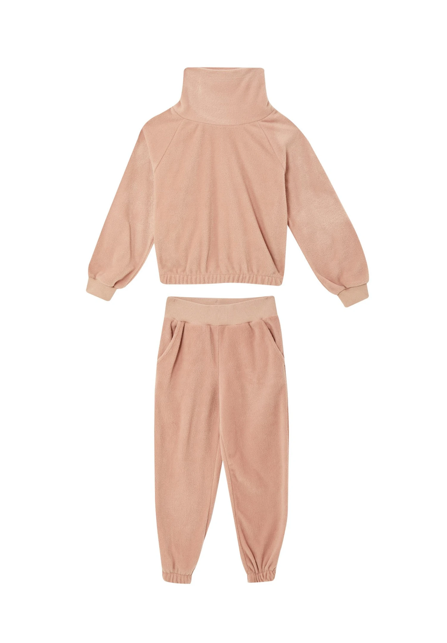 DeFacto Set Regular Fit- Trainingspak - Beige 3 DeFacto Set Regular Fit- Trainingspak - Beige