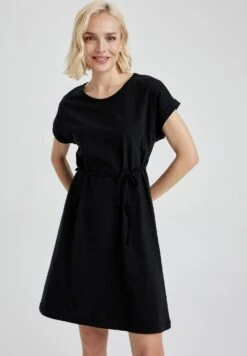 DeFacto A Line - Jerseyjurk - Black