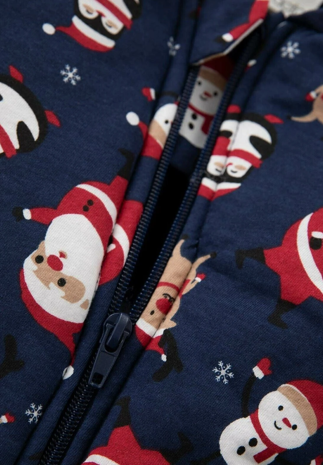 DeFacto One Piece Nightwear - Kruippakje - Blue 6 DeFacto One Piece Nightwear - Kruippakje - Blue - Afbeelding 4