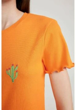 DeFacto Set Regular Fit- Pyjama - Orange -DeFacto 5ca748151d864fa4a403492f85d9fe7e