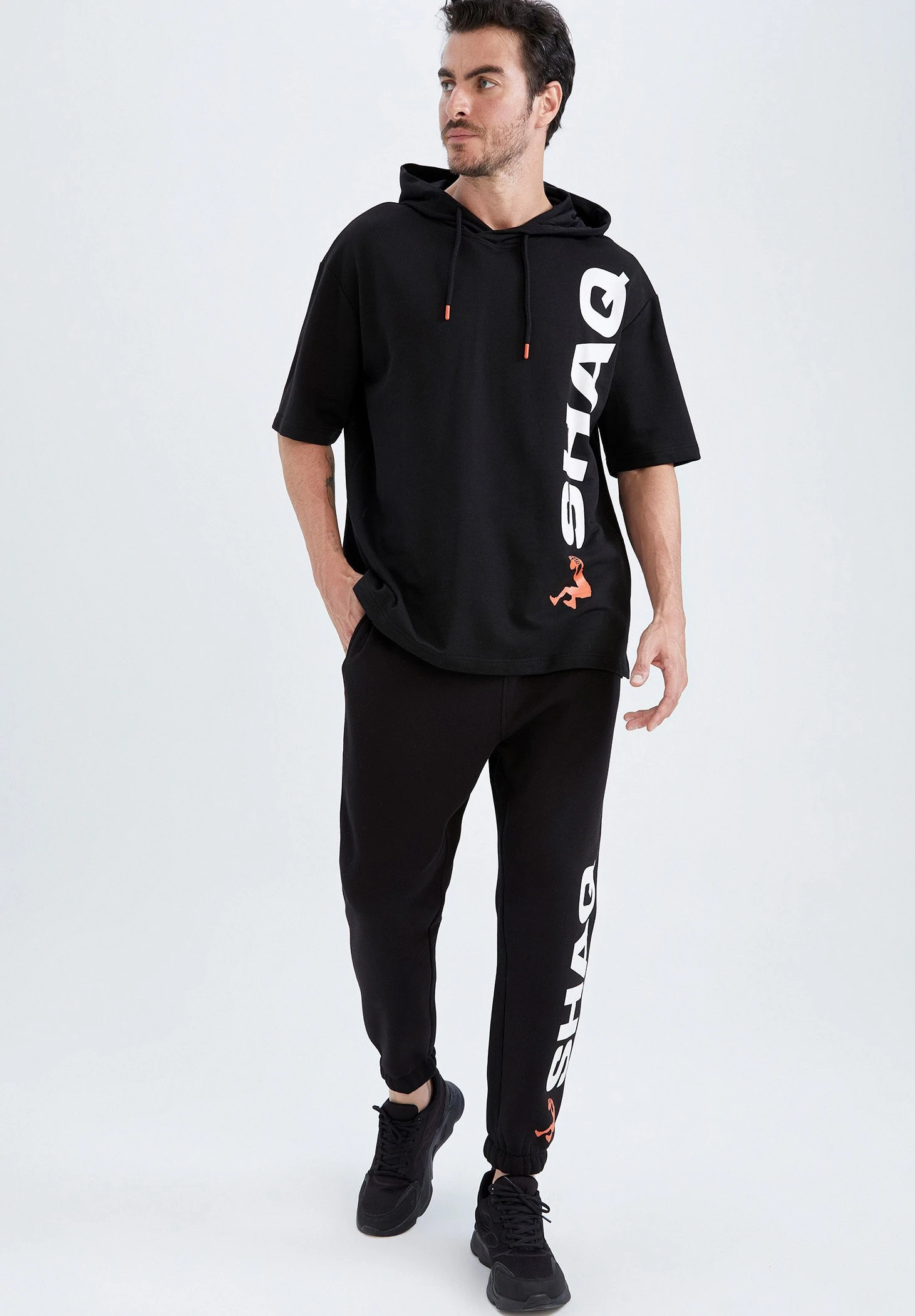 DeFacto Shaquille O Neal - Trainingsbroek - Black 4 DeFacto Shaquille O Neal - Trainingsbroek - Black - Afbeelding 2