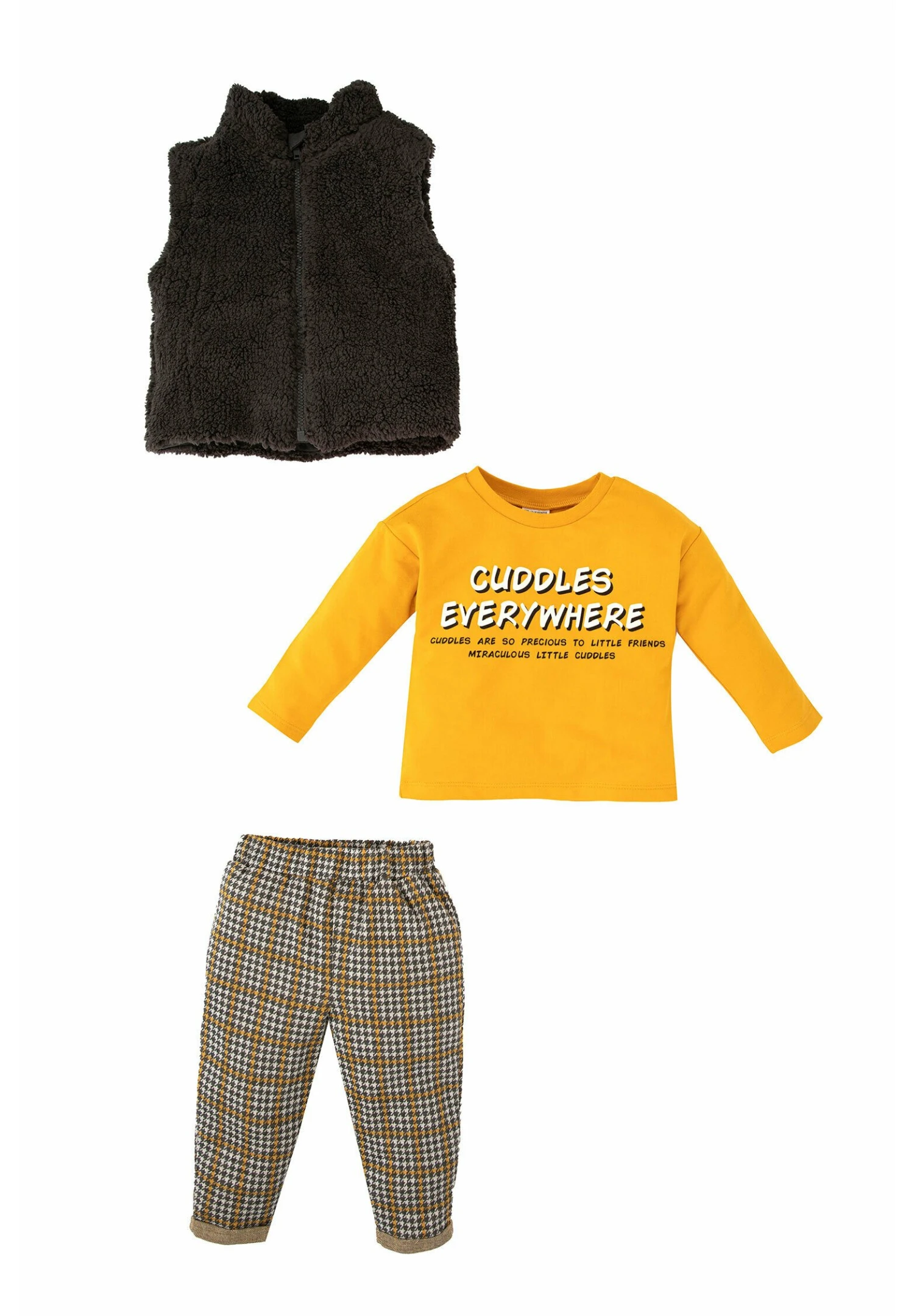 DeFacto Regular Fit - Bodywarmer - Yellow 3 DeFacto Regular Fit - Bodywarmer - Yellow