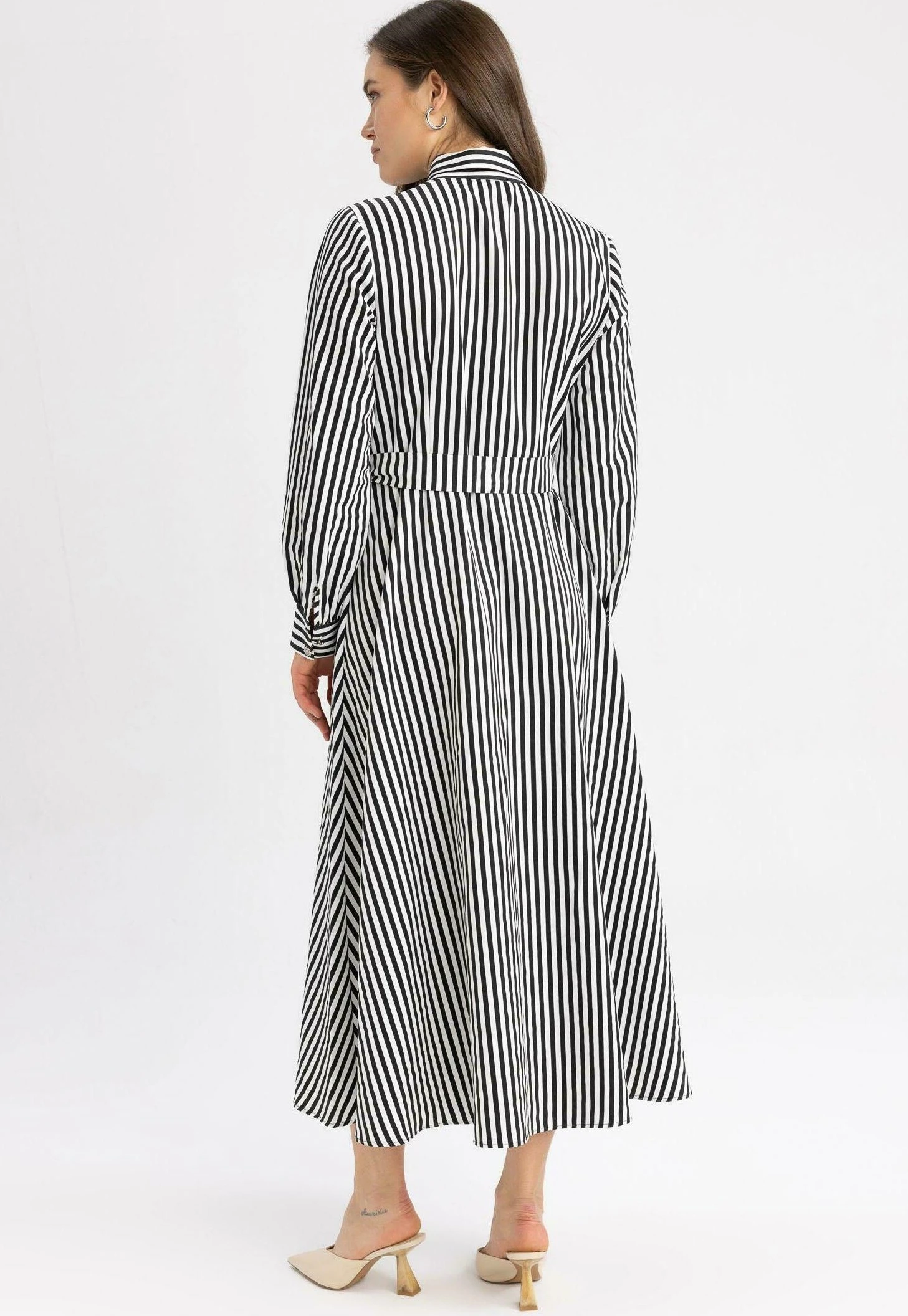 DeFacto Blousejurk - Black 5 DeFacto Blousejurk - Black - Afbeelding 3