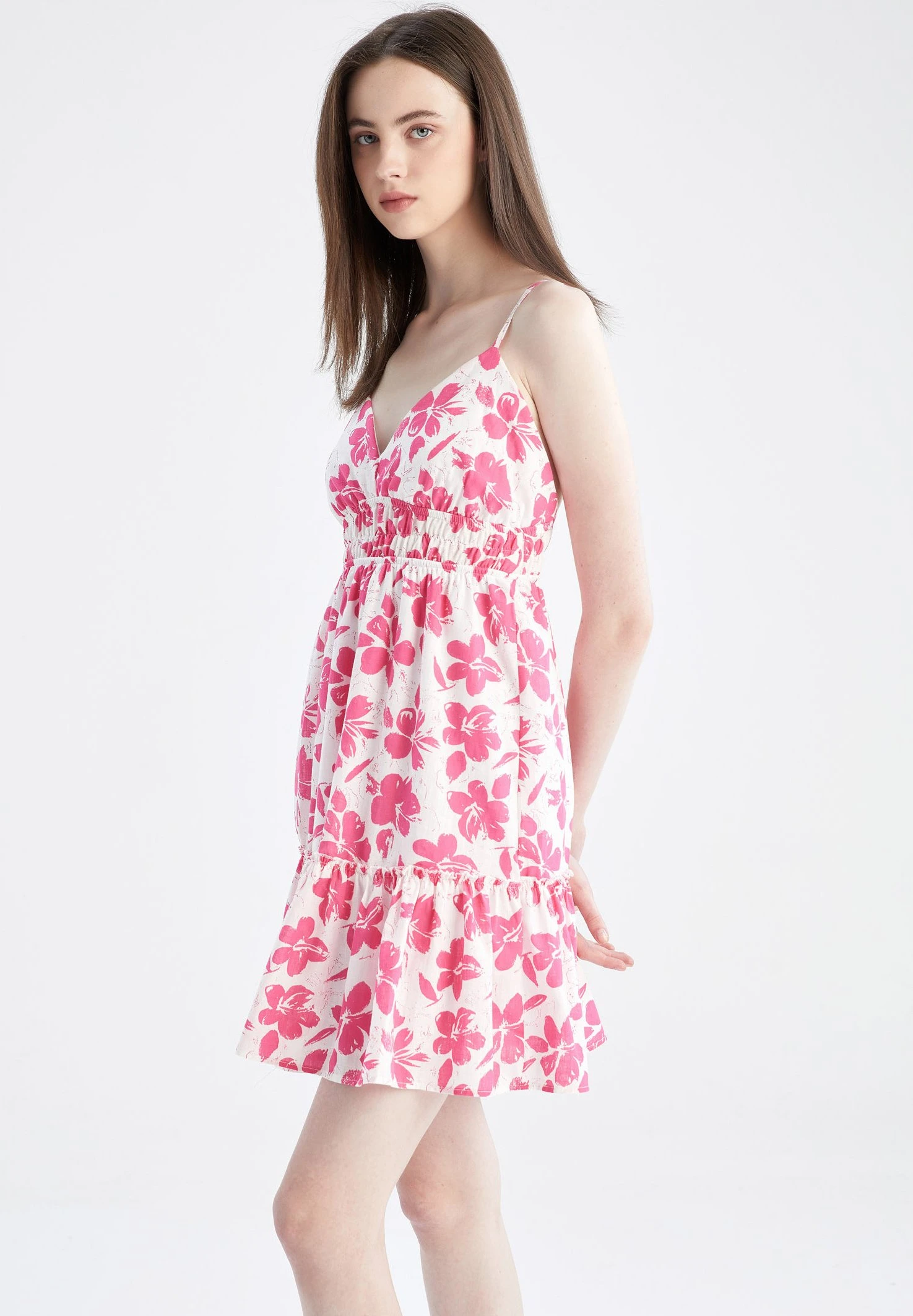 DeFacto Jurk - Pink 5 DeFacto Jurk - Pink - Afbeelding 3