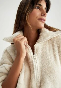 DeFacto Oversize Fit - Fleece Trui - Ecru 9 DeFacto Oversize Fit - Fleece Trui - Ecru -DeFacto 5dc86b1e9a1543efbdda6f8306706cc3