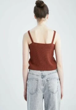 DeFacto Top - Bordeaux -DeFacto 5e27aa2716d24ee68c093ec2b600e79e