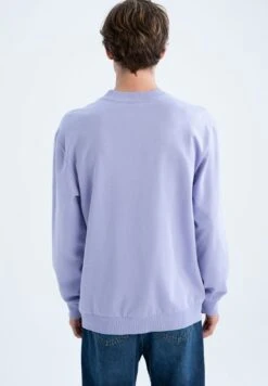 DeFacto Regular Fit - Sweater - Lilac -DeFacto 5e5f78ad7dae403c8fbecd590fac684b