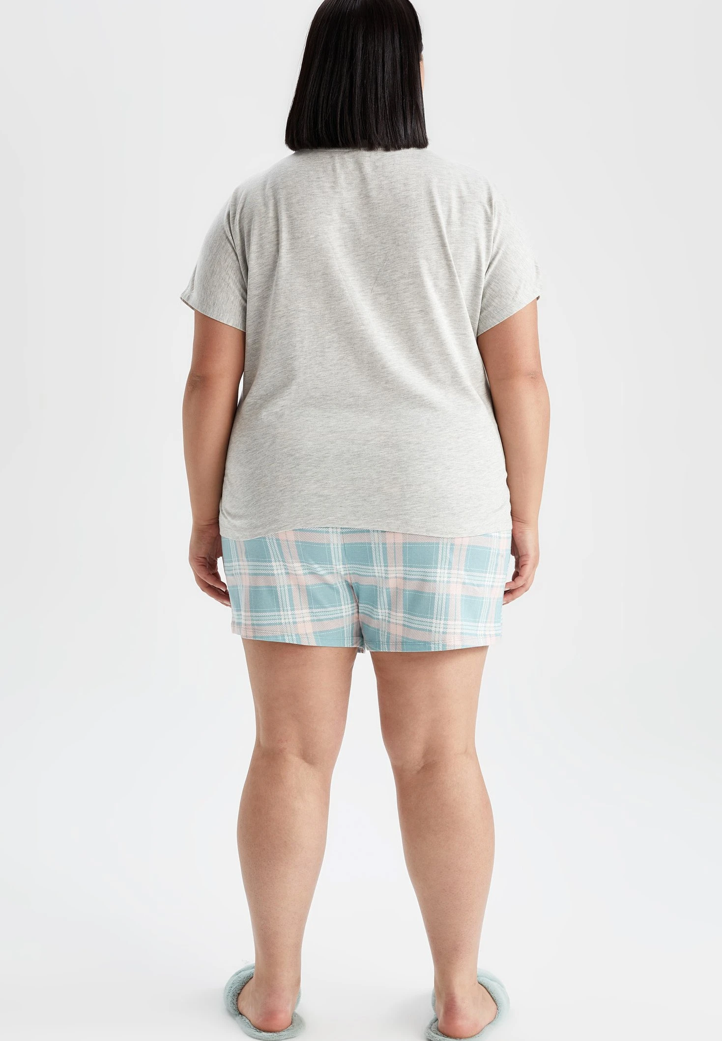 DeFacto Set - Pyjama - Grey 4 DeFacto Set - Pyjama - Grey - Afbeelding 2