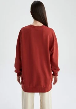 DeFacto Relax Fit - Sweater - Orange -DeFacto 5f742958cde04fcab30914b145e30473