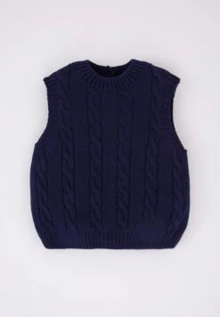 DeFacto Regular Fit- Trui - Navy -DeFacto 6033f51a91554a2b92ff8acafd7bc25a