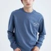 DeFacto Regular Fit - Sweater - Indigo -DeFacto 603f3d811e784f5fb0b34ee34788b736
