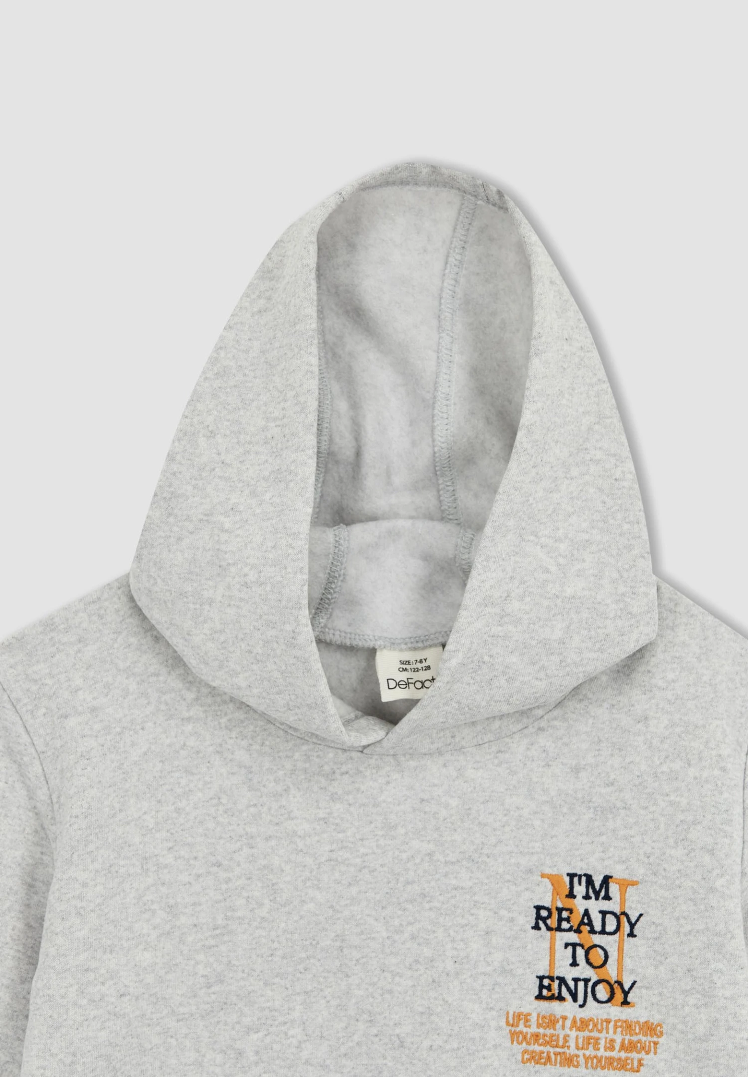 DeFacto Set Regular Fit- Trainingspak - Grey 8 DeFacto Set Regular Fit- Trainingspak - Grey - Afbeelding 6