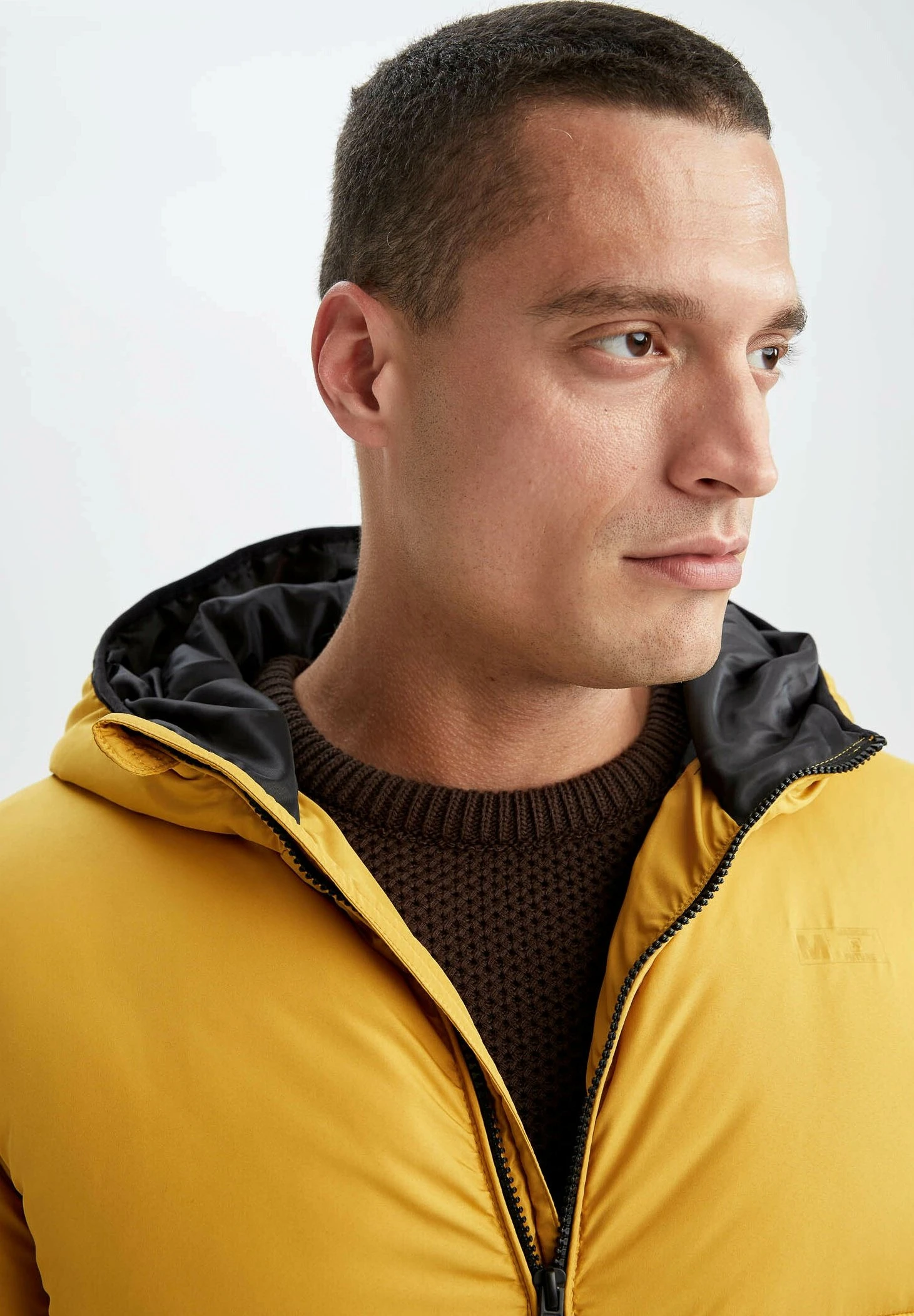 DeFacto Regular Fit- Winterjas - Yellow 7 DeFacto Regular Fit- Winterjas - Yellow - Afbeelding 5