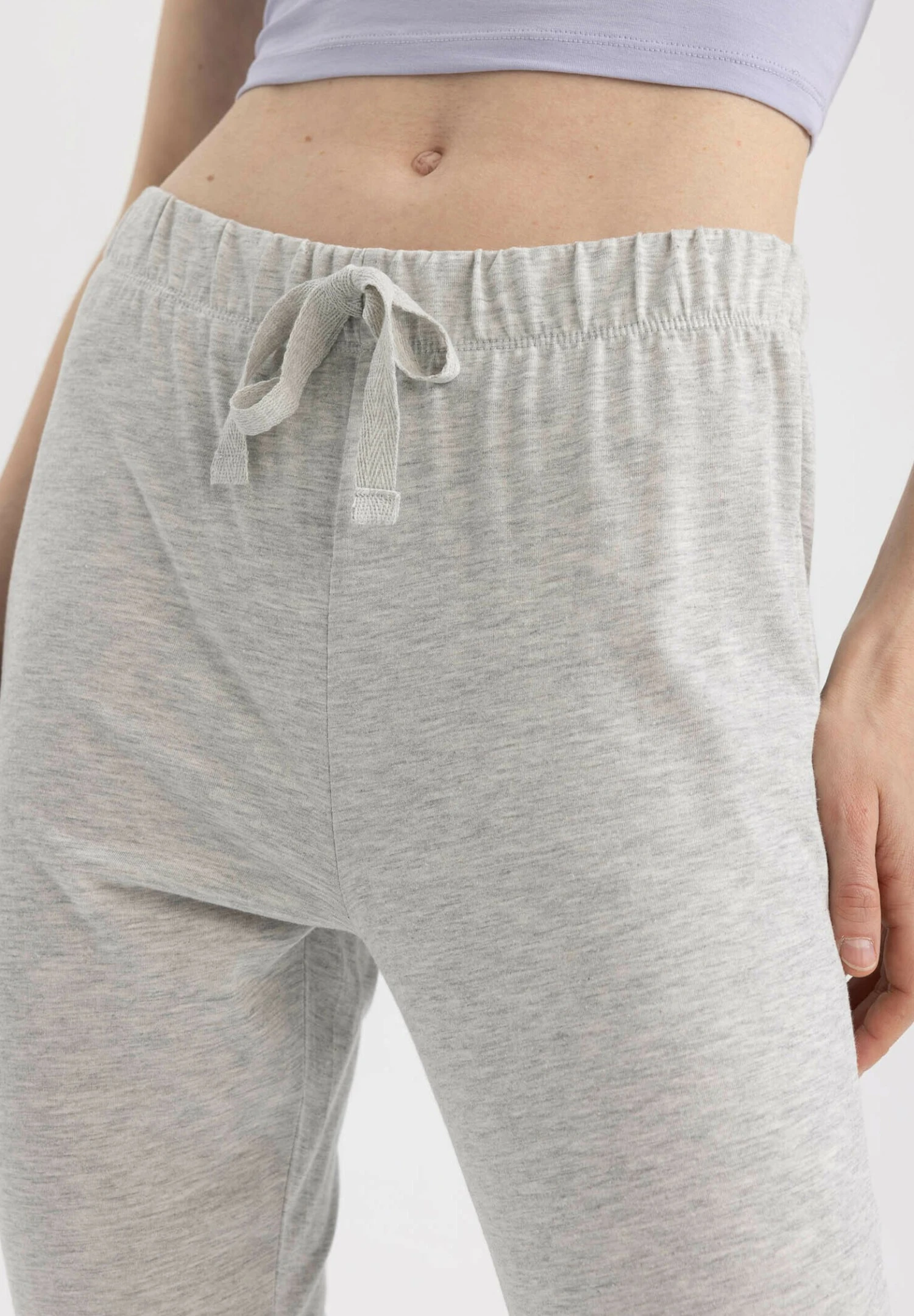 DeFacto Regular Fit - Pyjamabroek - Grey 6 DeFacto Regular Fit - Pyjamabroek - Grey - Afbeelding 4