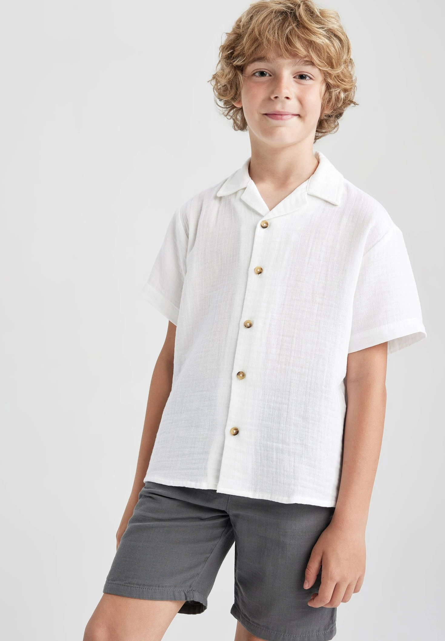 DeFacto Overhemd - White 4 DeFacto Overhemd - White - Afbeelding 2