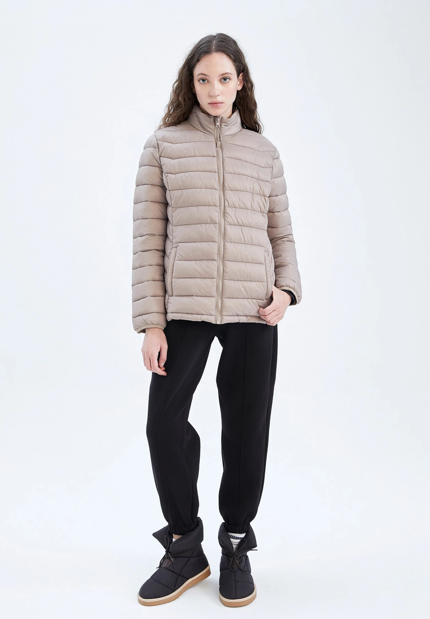 DeFacto Jas - Beige 4 DeFacto Jas - Beige - Afbeelding 2