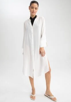 DeFacto Regular Fit - Strandaccessoire - White