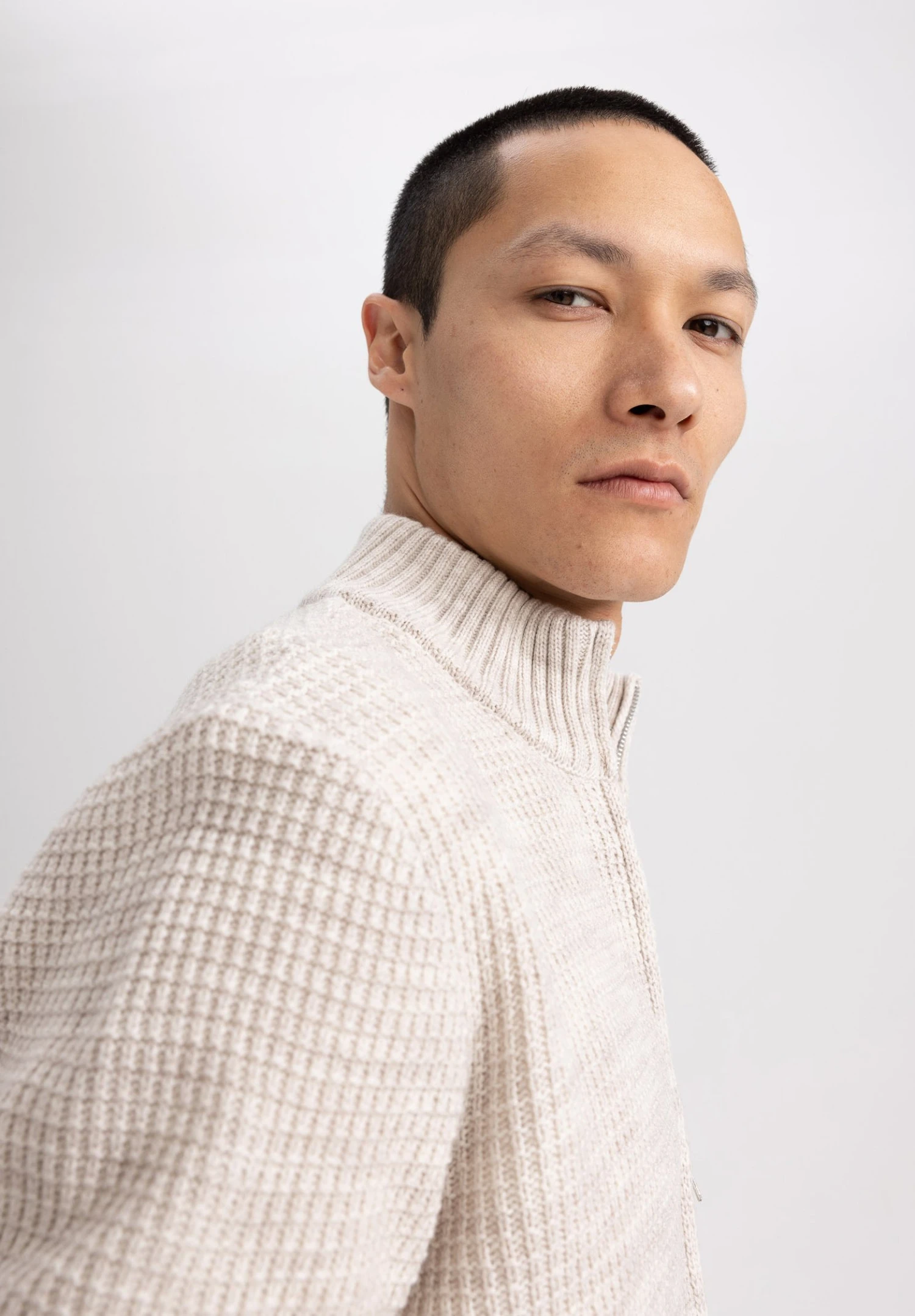 DeFacto Standart Fit- Vest - Beige 6 DeFacto Standart Fit- Vest - Beige - Afbeelding 4