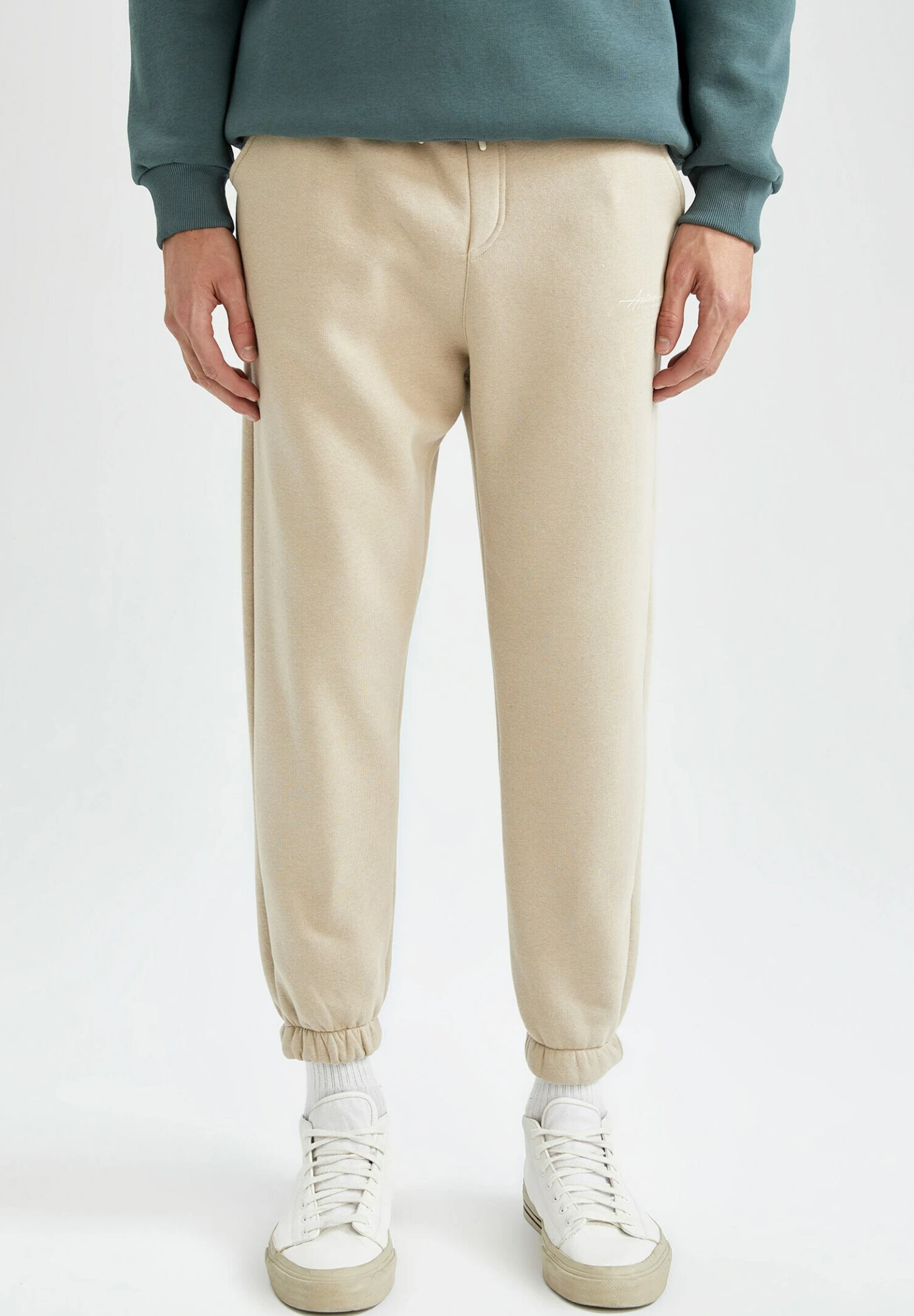 DeFacto Regular Fit - Trainingsbroek - Beige 3 DeFacto Regular Fit - Trainingsbroek - Beige