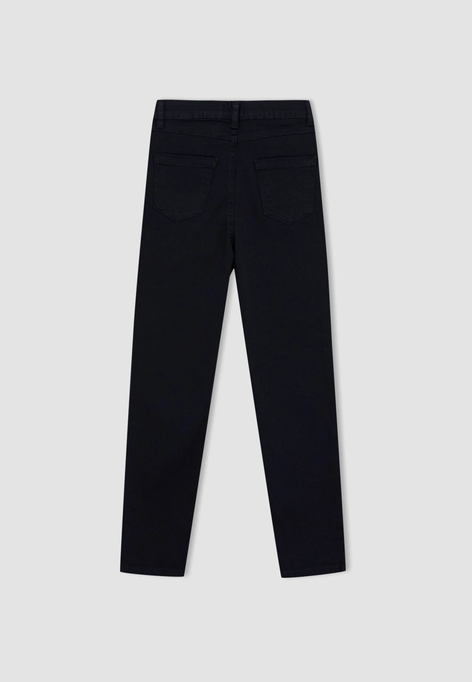 DeFacto Straight Leg Jeans - Dark Blue 4 DeFacto Straight Leg Jeans - Dark Blue - Afbeelding 2