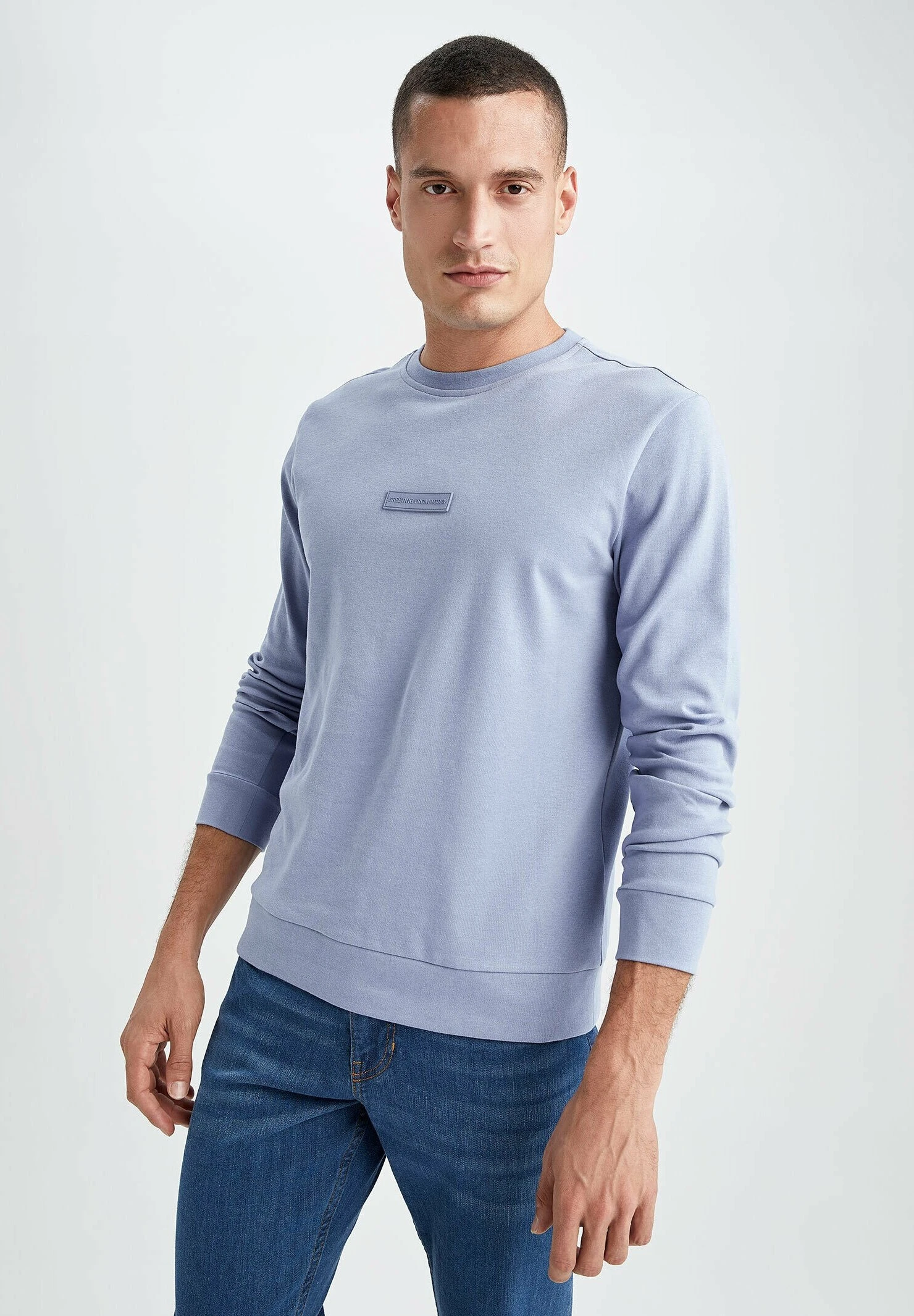 DeFacto Sweater - Blue 3 DeFacto Sweater - Blue