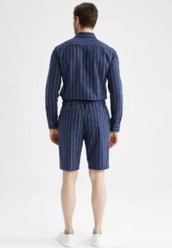DeFacto Regular Fit - Shorts - Indigo 7 DeFacto Regular Fit - Shorts - Indigo -DeFacto 628cb40920434fb5b55e8c3a10de6c6c