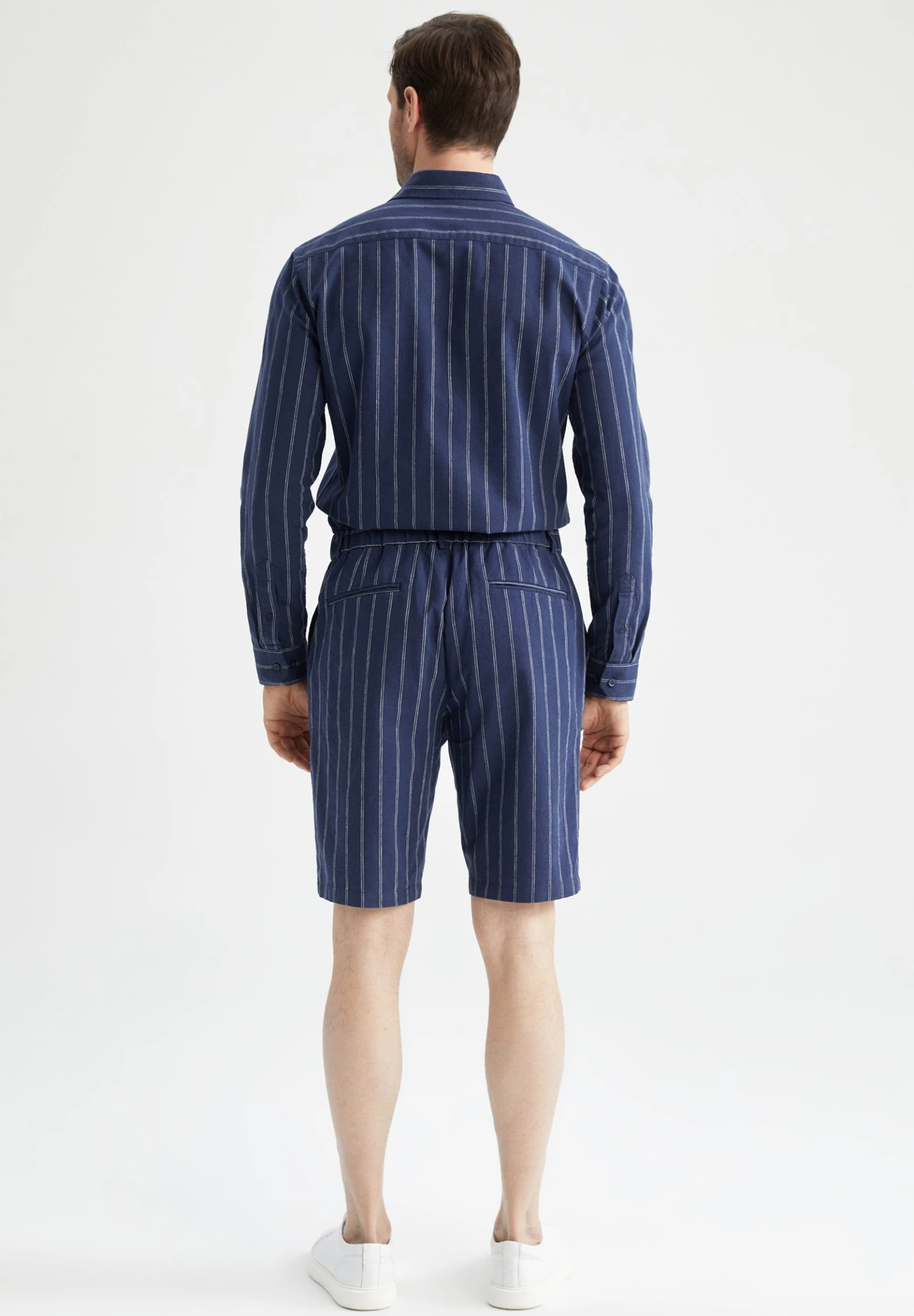 DeFacto Regular Fit - Shorts - Indigo 5 DeFacto Regular Fit - Shorts - Indigo - Afbeelding 3