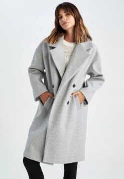 DeFacto Oversize Fit - Mantel - Anthracite