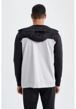 DeFacto Standart Fit- Sweater Met Rits - Black -DeFacto 62e92c3df4424911bd58a56a5ea53f37