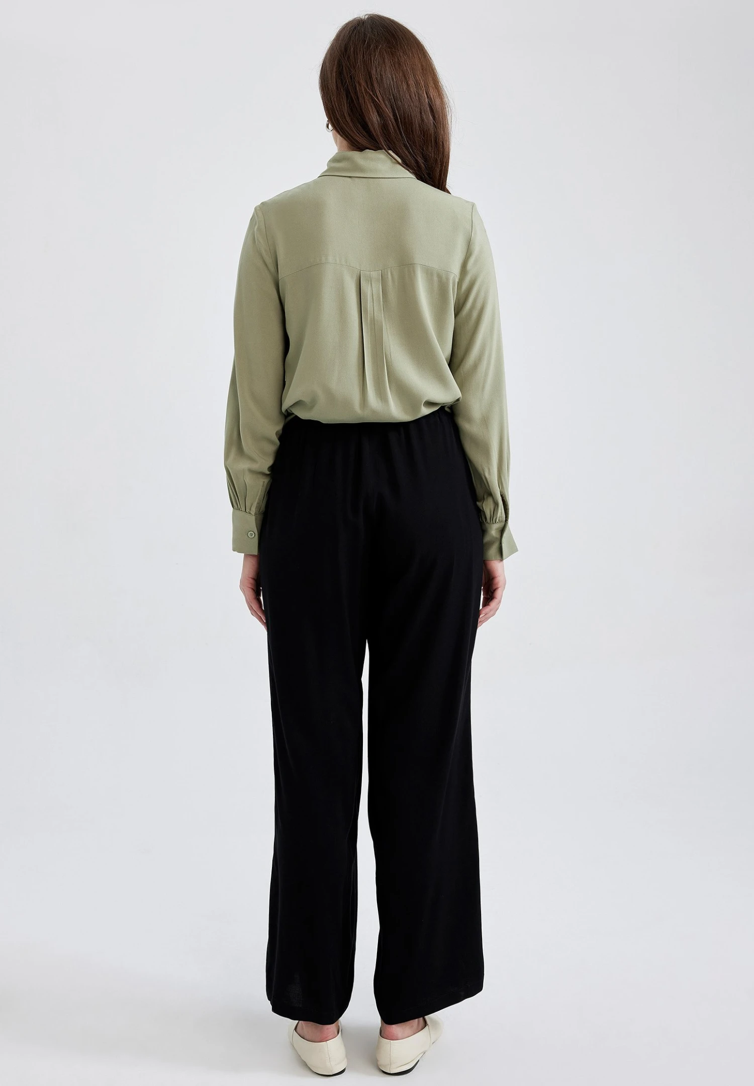 DeFacto Palazzo - Broek - Black 5 DeFacto Palazzo - Broek - Black - Afbeelding 3