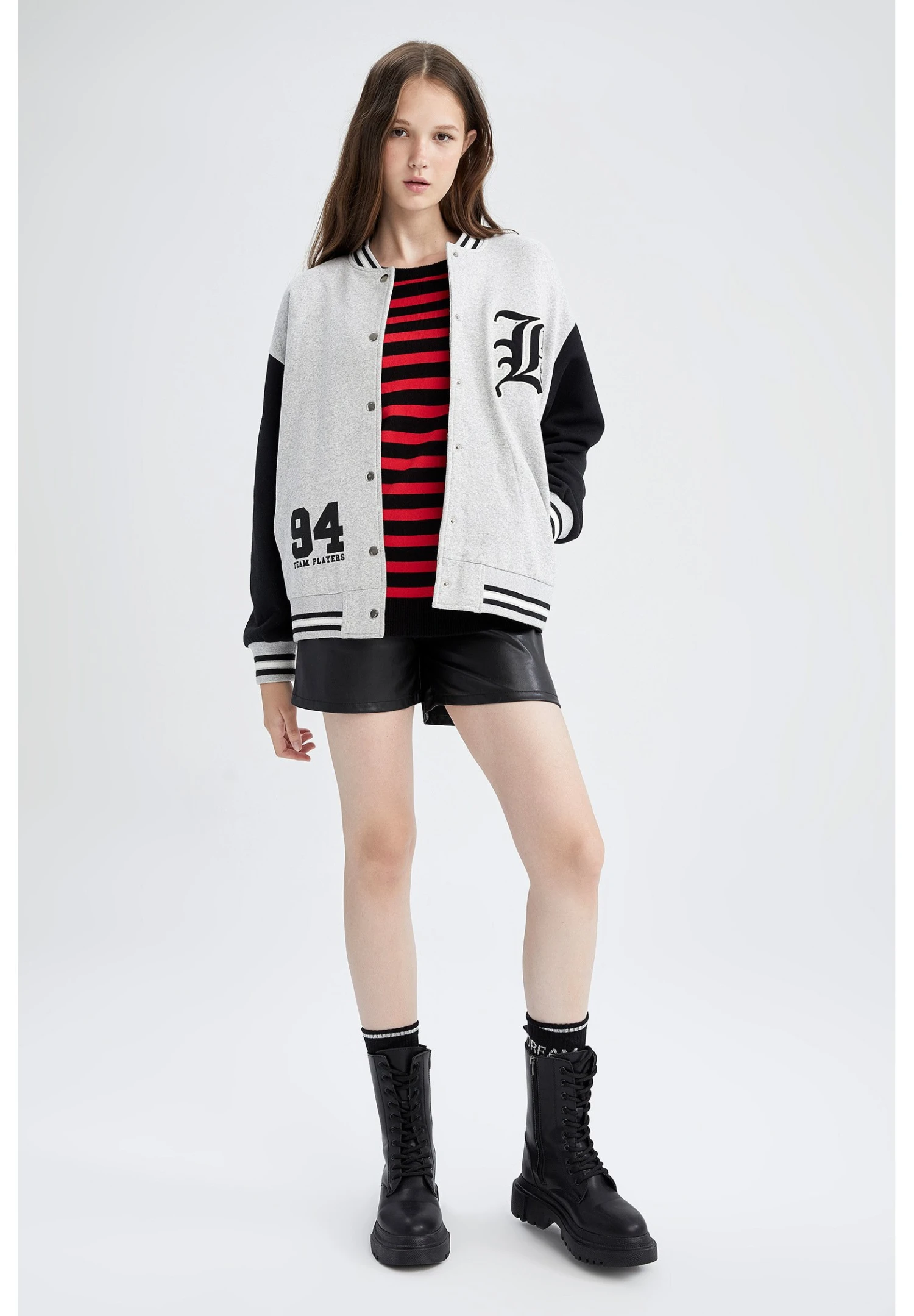 DeFacto Bomberjacks - Grey 4 DeFacto Bomberjacks - Grey - Afbeelding 2