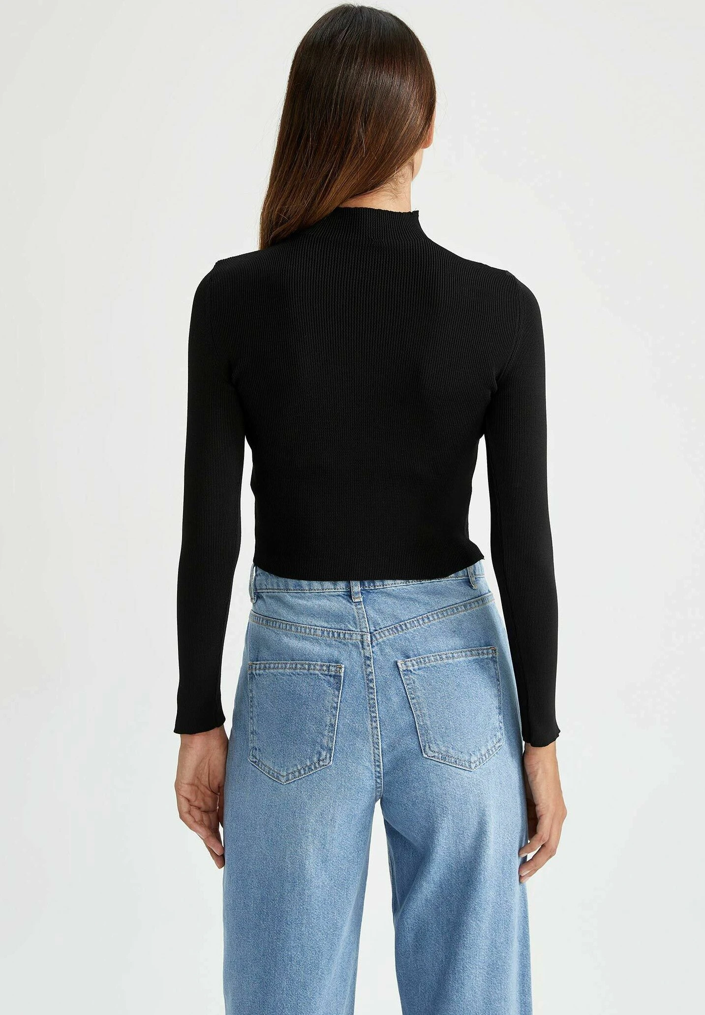 DeFacto Fitted - Trui - Black 5 DeFacto Fitted - Trui - Black - Afbeelding 3