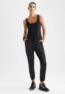 DeFacto Standart Fit- Top - Black 7 DeFacto Standart Fit- Top - Black -DeFacto 64e2b7d4414b4c7cadd2edfaddd56be8