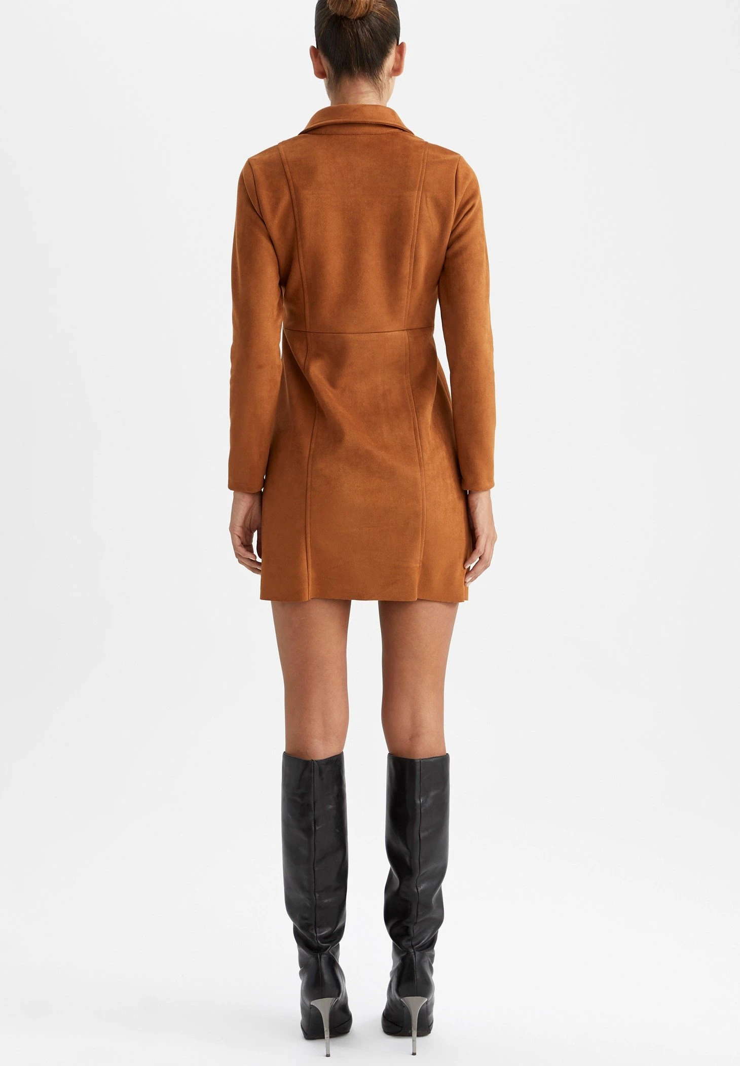 DeFacto Blousejurk - Brown 5 DeFacto Blousejurk - Brown - Afbeelding 3