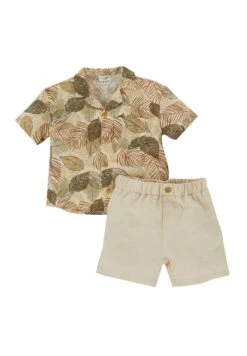 DeFacto Set Regular Fit - Shorts - Ecru