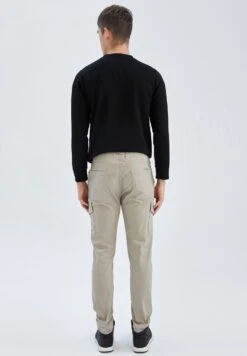 DeFacto Cargobroek - Beige -DeFacto 65f971d398234083af8da07df4fed2ba