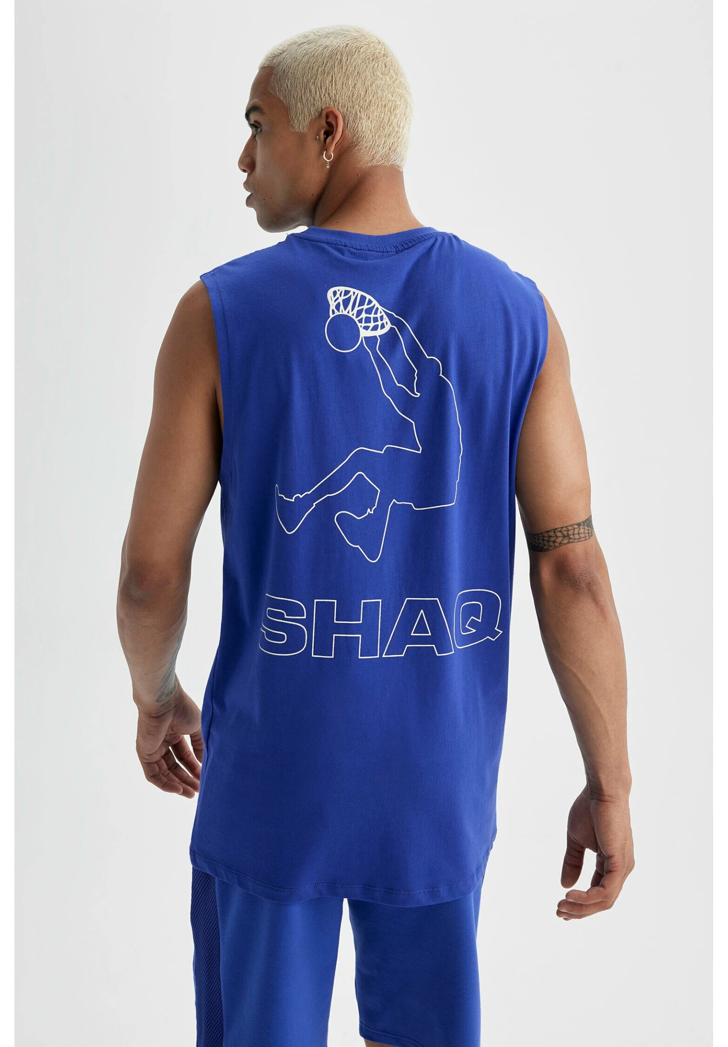 DeFacto Shaquille O'Neal Standart Fit- Top - Purple 3 DeFacto Shaquille O'Neal Standart Fit- Top - Purple