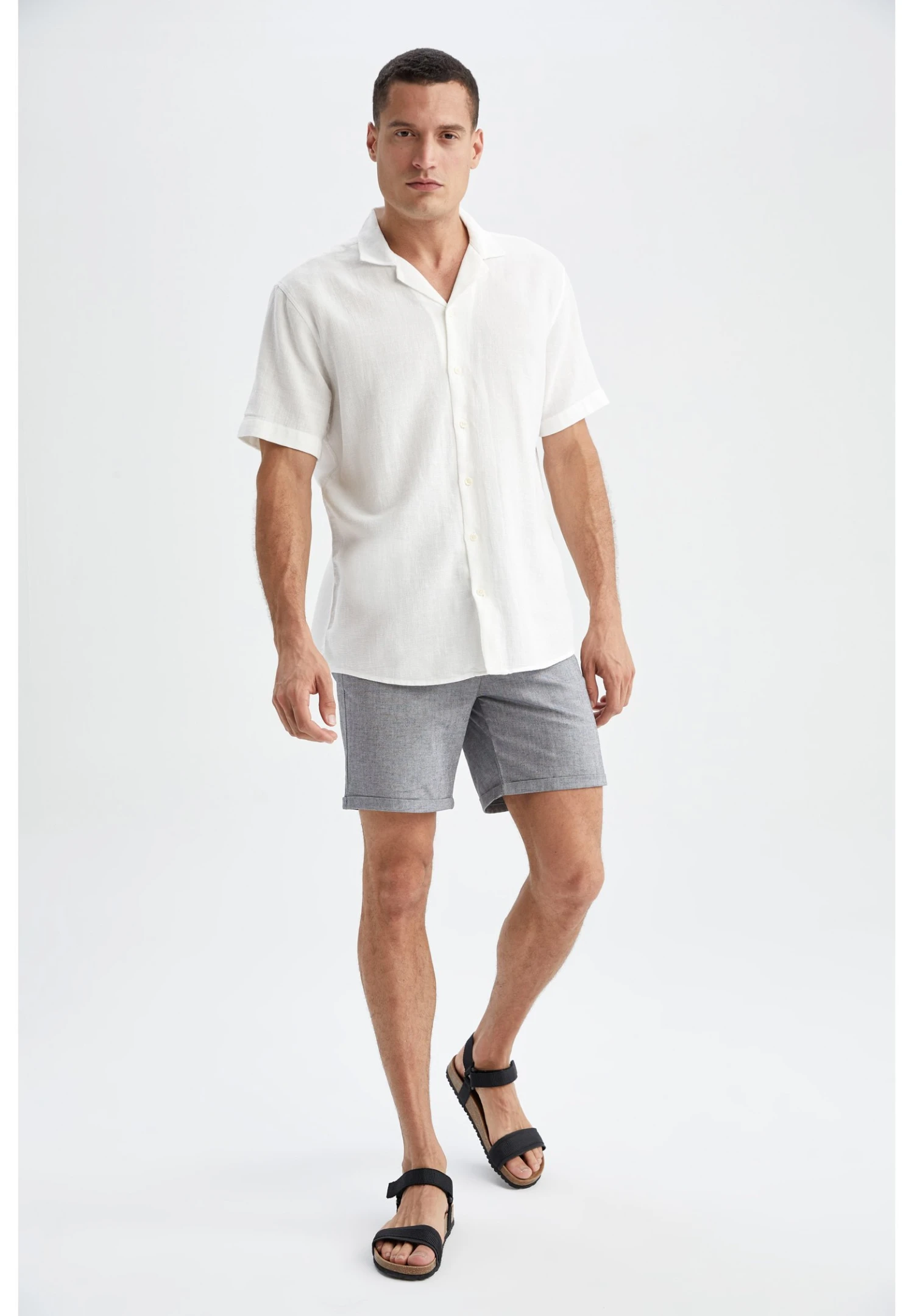 DeFacto Regular Fit - Overhemd - White 4 DeFacto Regular Fit - Overhemd - White - Afbeelding 2