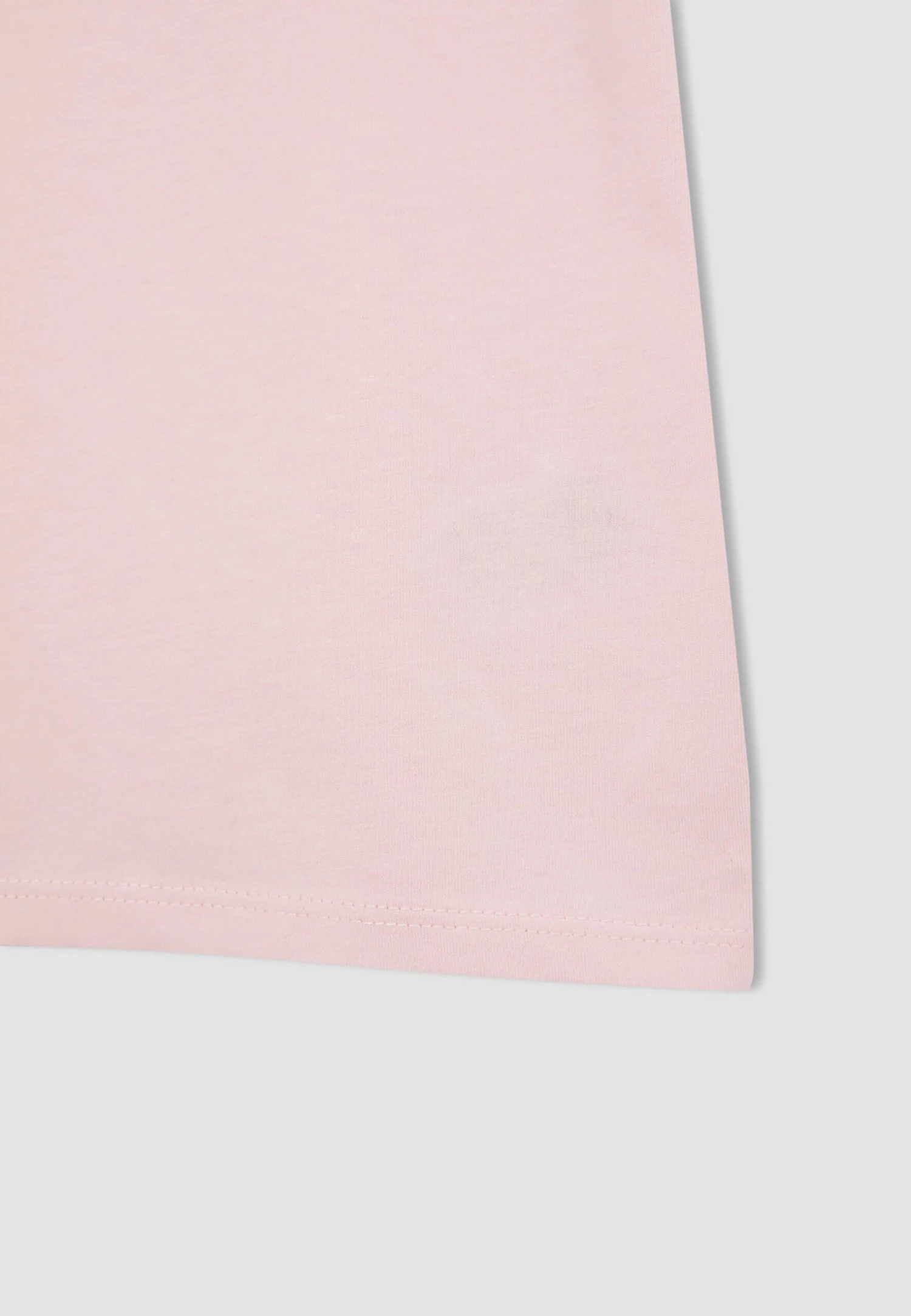 DeFacto Cropped Fit- T-Shirt Basic - Pink 6 DeFacto Cropped Fit- T-Shirt Basic - Pink - Afbeelding 4