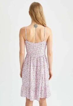 DeFacto Tiered- Jurk - Purple 7 DeFacto Tiered- Jurk - Purple -DeFacto 681d4581dce14e108925f70ba8051b3c