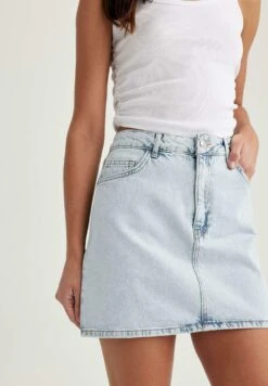 DeFacto Regular Fit - Jeansrok - Blue 9 DeFacto Regular Fit - Jeansrok - Blue -DeFacto 682dc4678ab14146a59b304460c5e88c