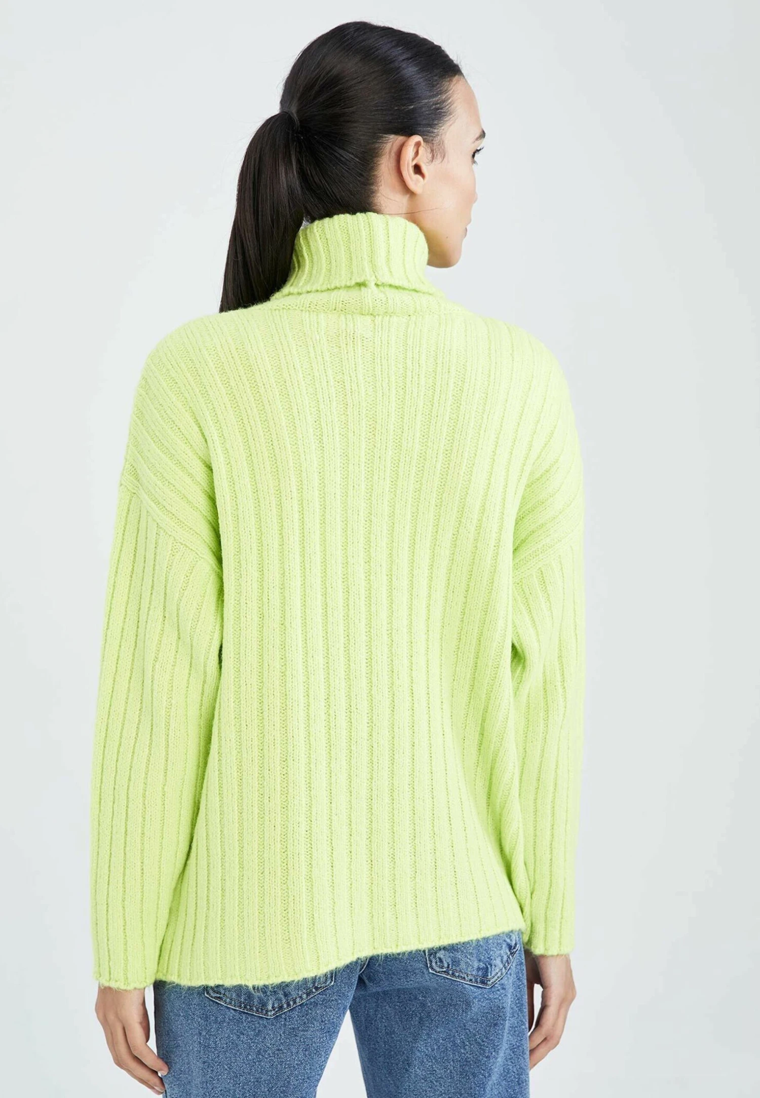 DeFacto Pullover - Trui - Green 5 DeFacto Pullover - Trui - Green - Afbeelding 3