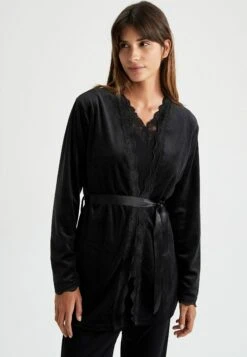 DeFacto Pyjamashirt - Black