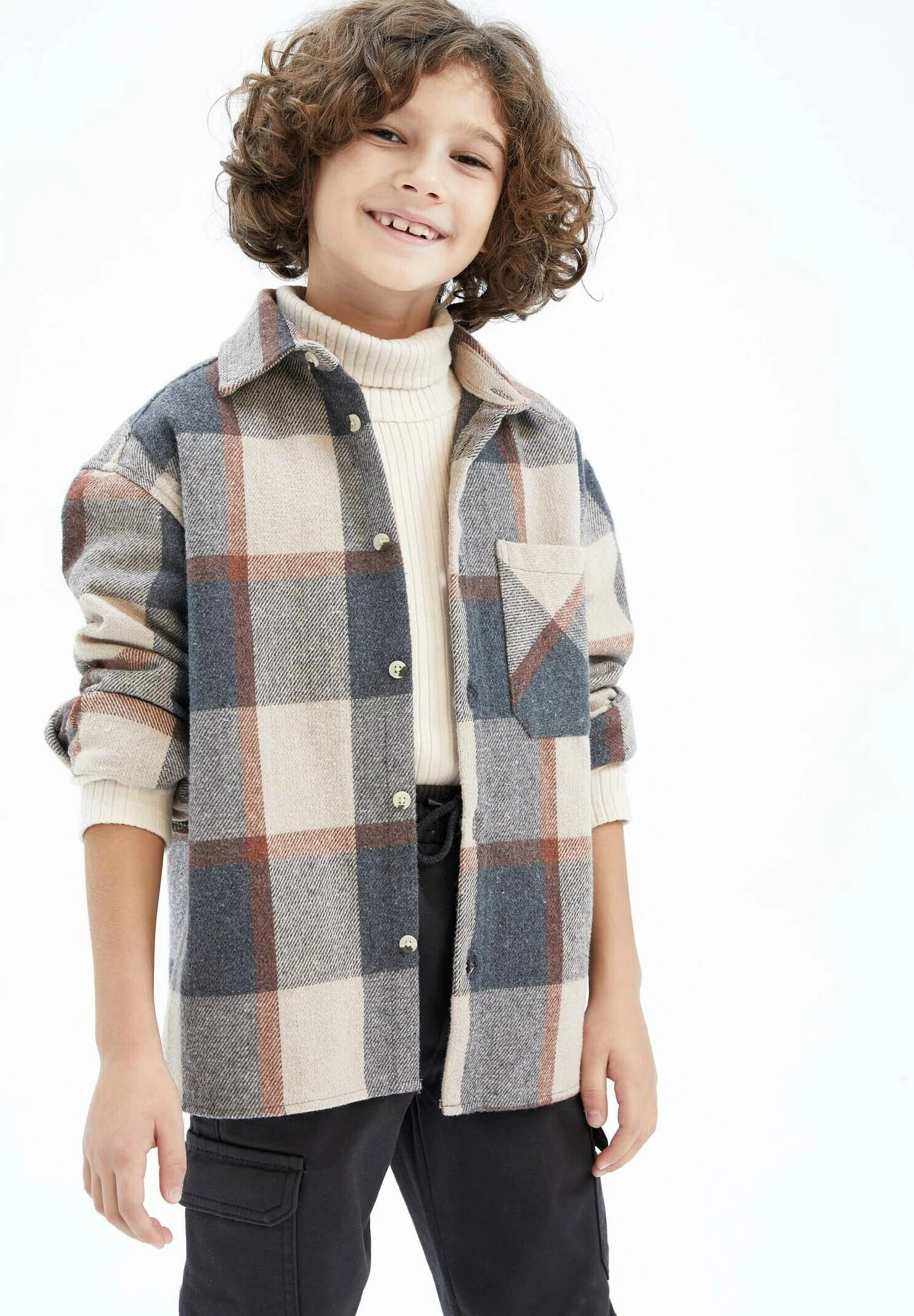 DeFacto Overhemd - Beige 4 DeFacto Overhemd - Beige - Afbeelding 2