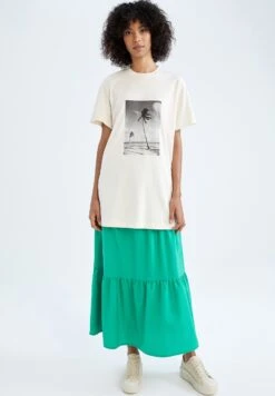 DeFacto Maxirok - Green 6 DeFacto Maxirok - Green -DeFacto 699995bf2af4479895f19617bedac727