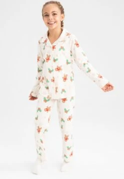 DeFacto 2 Pack Regular Fit - Pyjama - Beige