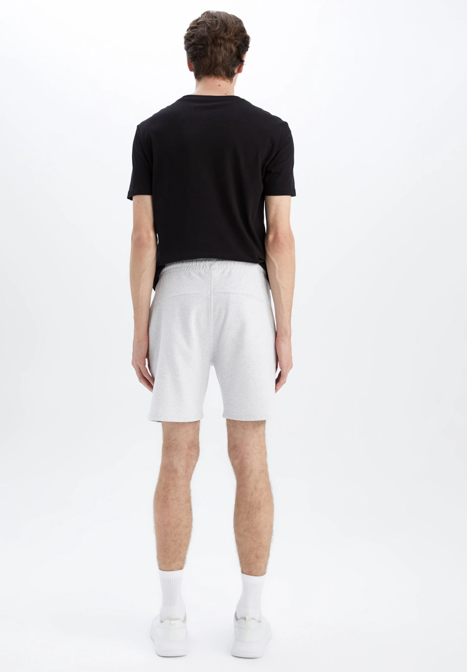 DeFacto Shorts - Grey 5 DeFacto Shorts - Grey - Afbeelding 3